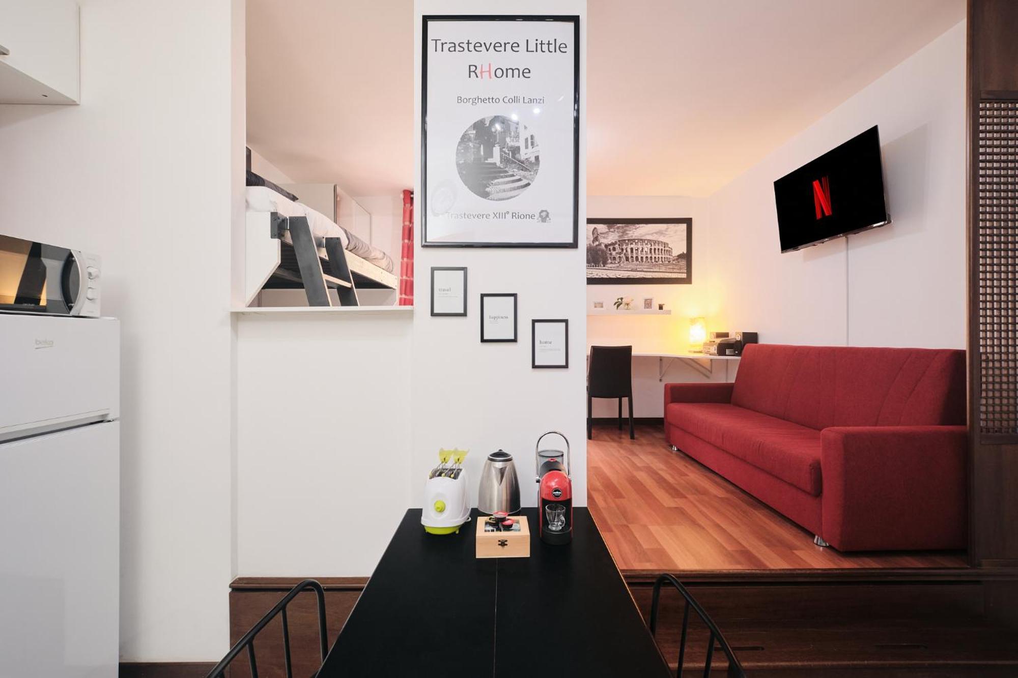 Trastevere- Flat Con Giardino, Ac, Wi-Fi & Netflix Рим Екстер'єр фото