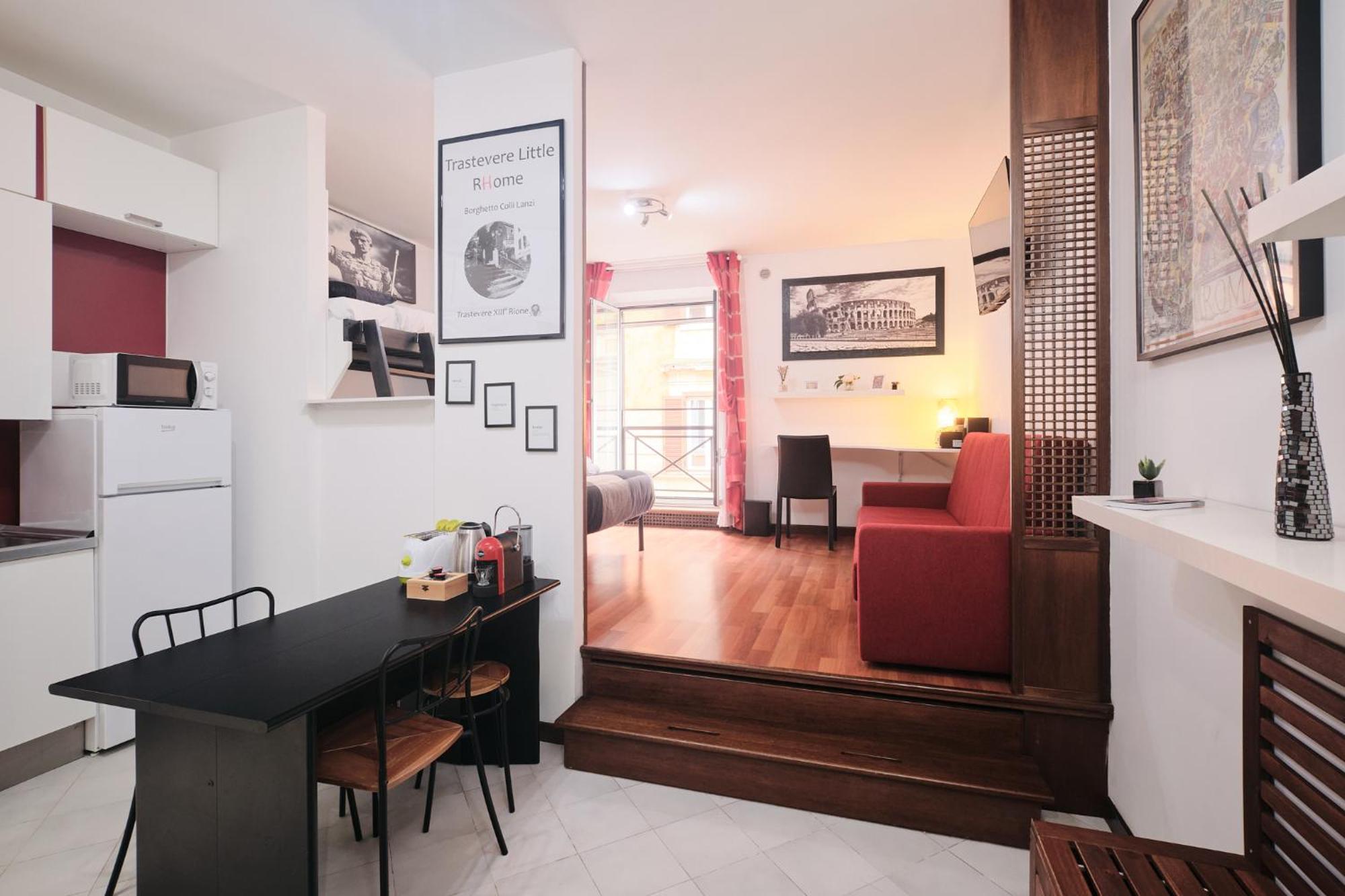 Trastevere- Flat Con Giardino, Ac, Wi-Fi & Netflix Рим Екстер'єр фото